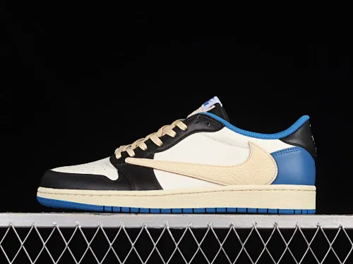All categories Air Jordan Jordan series basketball shoes Air Jordan 1 Low LW version Travis Scott x Air Jordan 1 Low OG AJ1 Joe 1 Lightning overhead low top DM7866-140